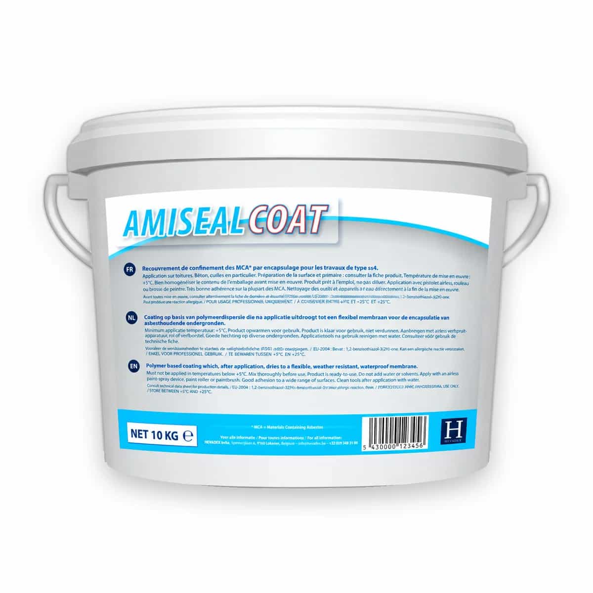 Kapsuliavimo danga asbesto paviršiams AMISEAL COAT