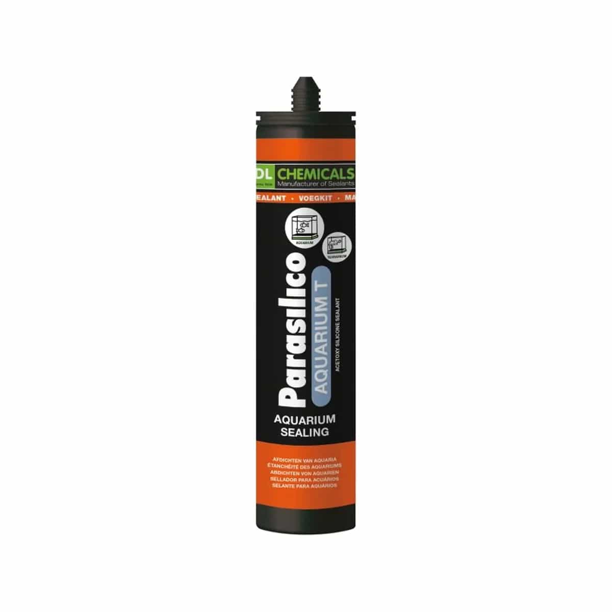 Silikonas akvariumams Parasilico Aquarium T 300 ml