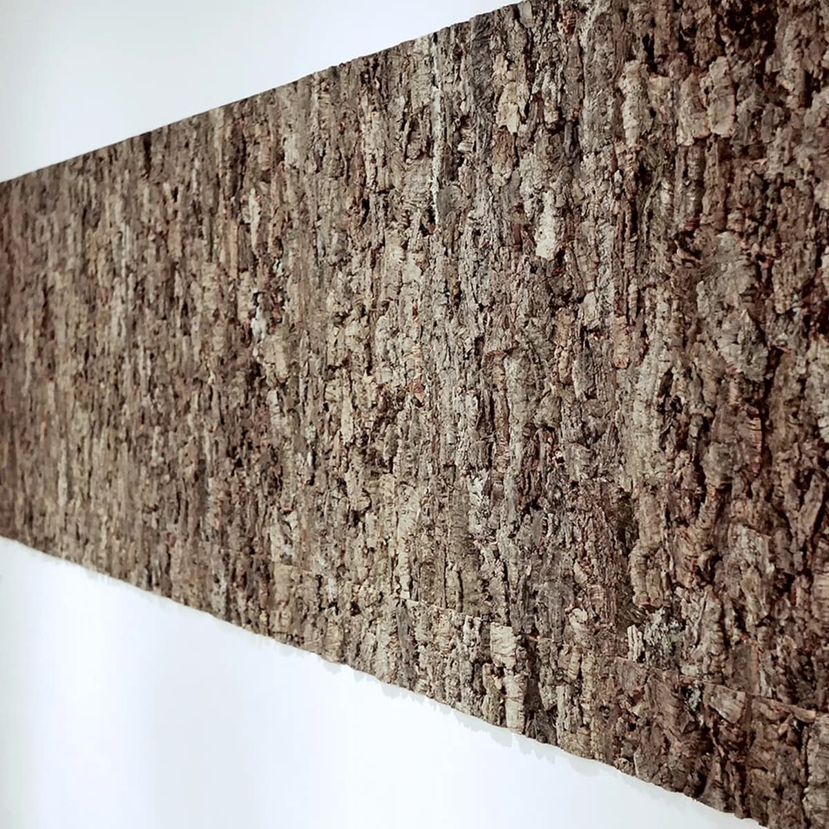 Kamštinės žievės plokštės Standard Cork Bark ant interjero sienos