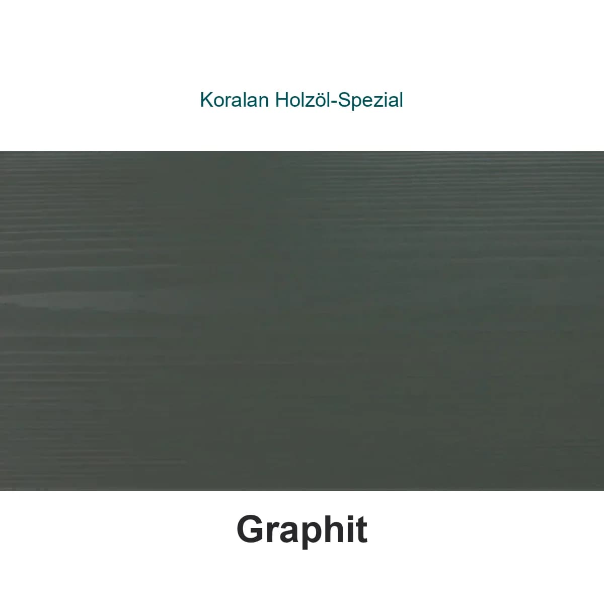 Koralan Holzöl-Spezial atspalvis Graphit ant spygliuočių medienos