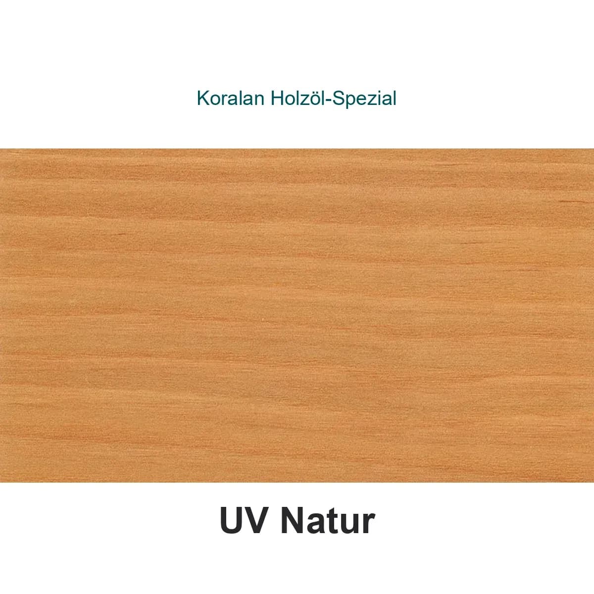 Koralan Holzöl-Spezial atspalvis UV Natur ant spygliuočių medienos