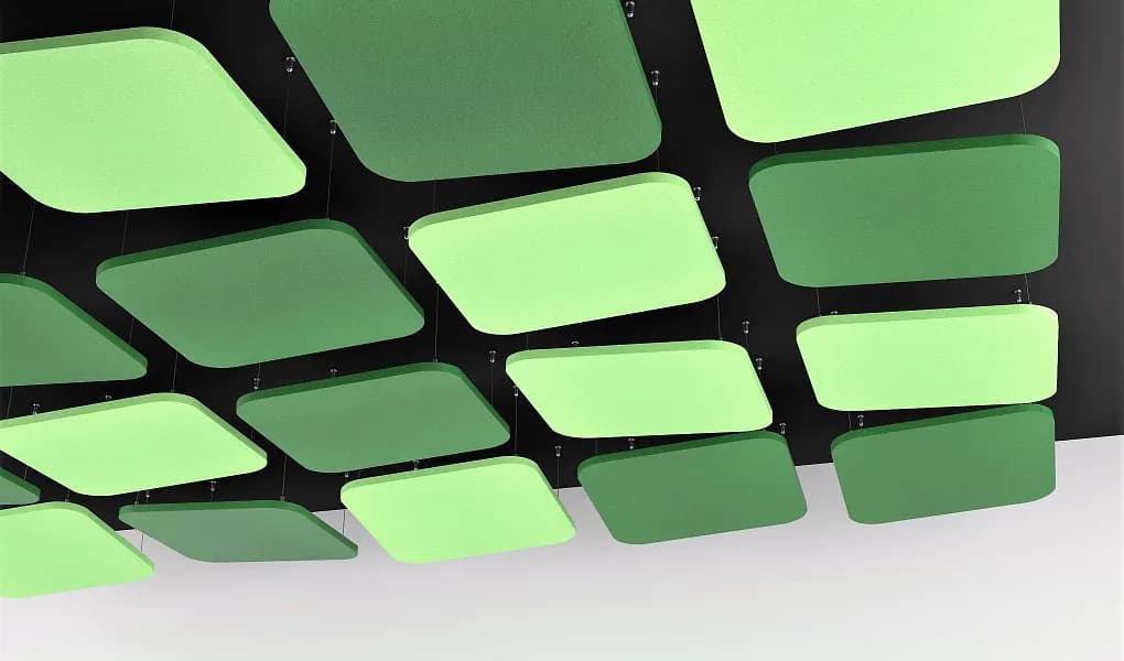 Fluffo Air Tele akustinės lubų panelės
