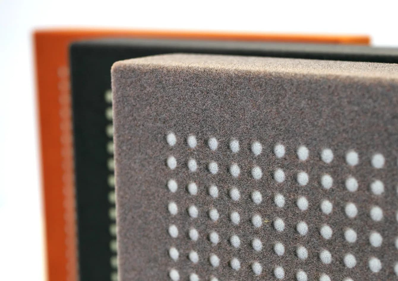 Fluffo Perfo panelės detalė