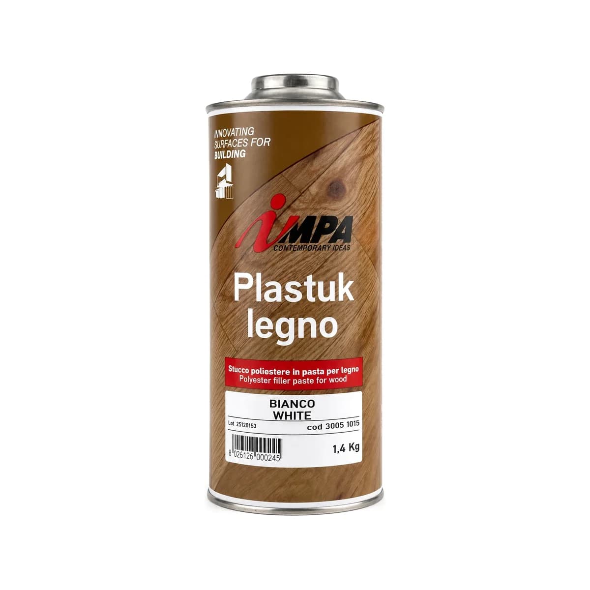Glaistas IMPA Plastuk Legno 1,4 kg (kartušas)