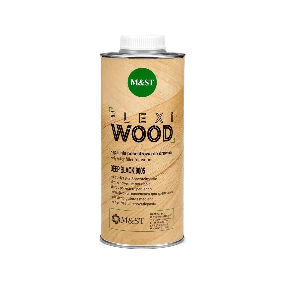 Glaistas M&ST Flexi Wood Deep Black 9005 1,5 kg