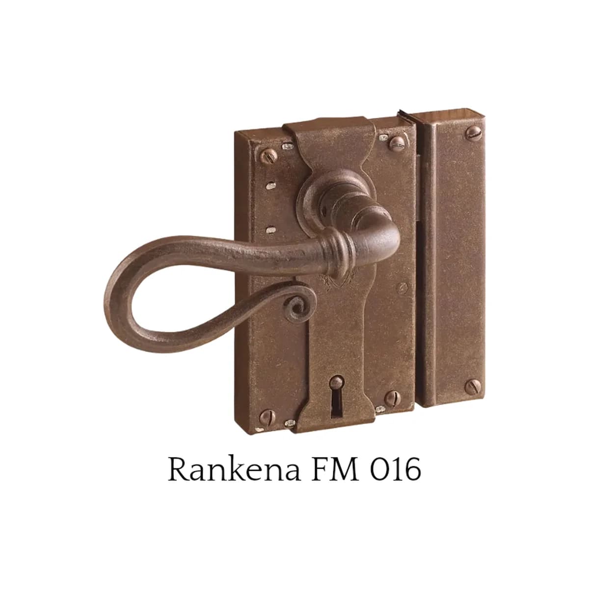 FS196 Kaltinė durų spyna su rankena
