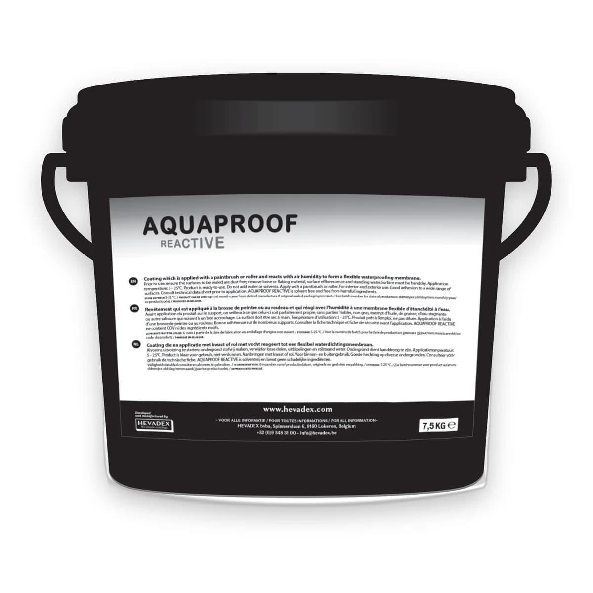 Reaktyvi hidroizoliacinė danga AQUAPROOF Reactive Thixo
