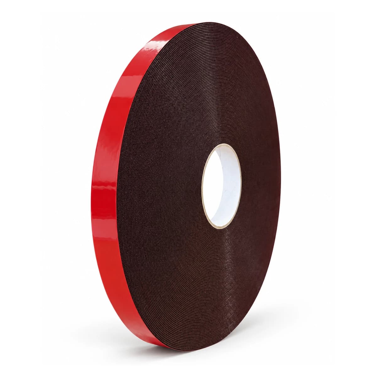 1 mm dvipusė lipni juosta, juoda 1 × 18 mm