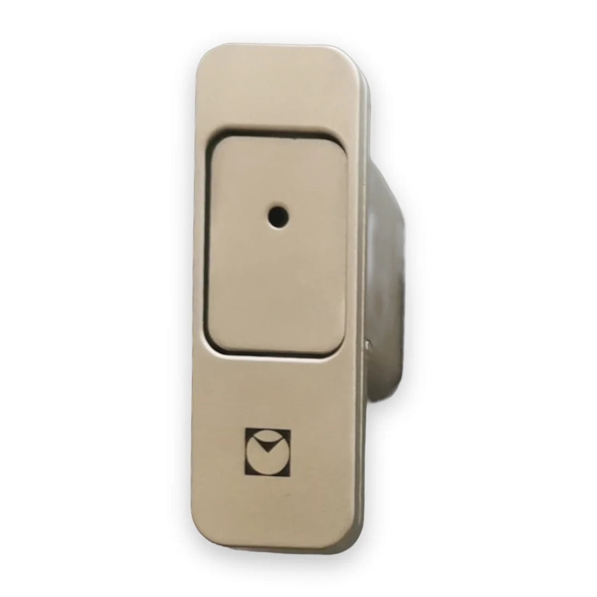 Push and Go fiksatoriaus mygtukas – satininis chromas