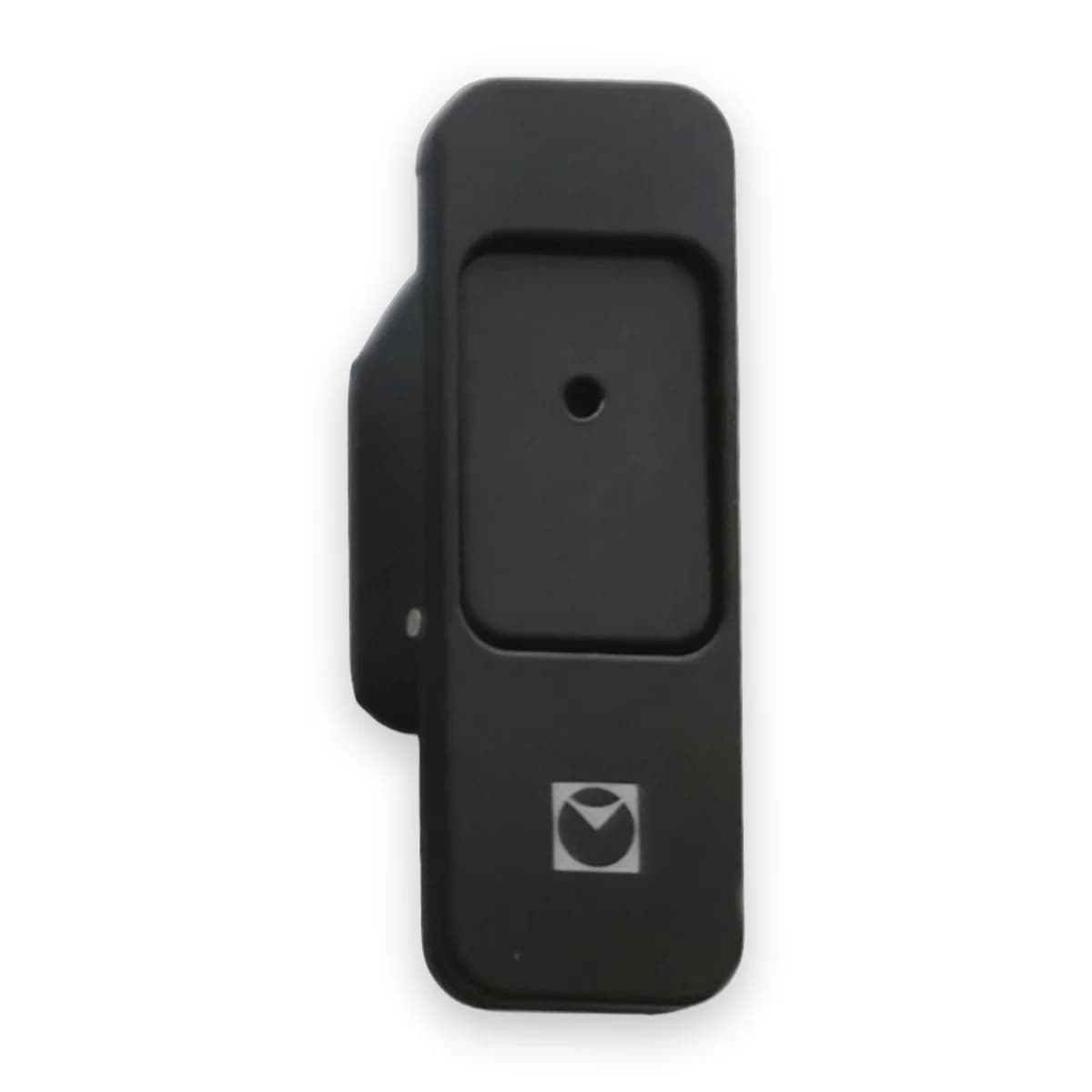 Push and Go fiksatoriaus mygtukas – matinė juoda