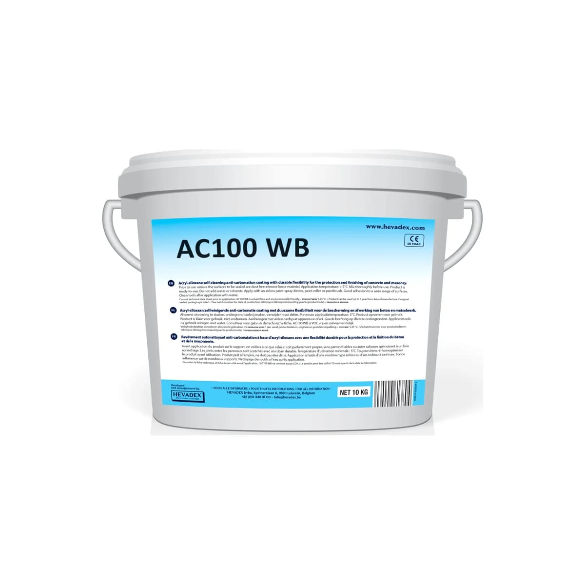 Apsauginė betono ir mūro danga AC100 WB