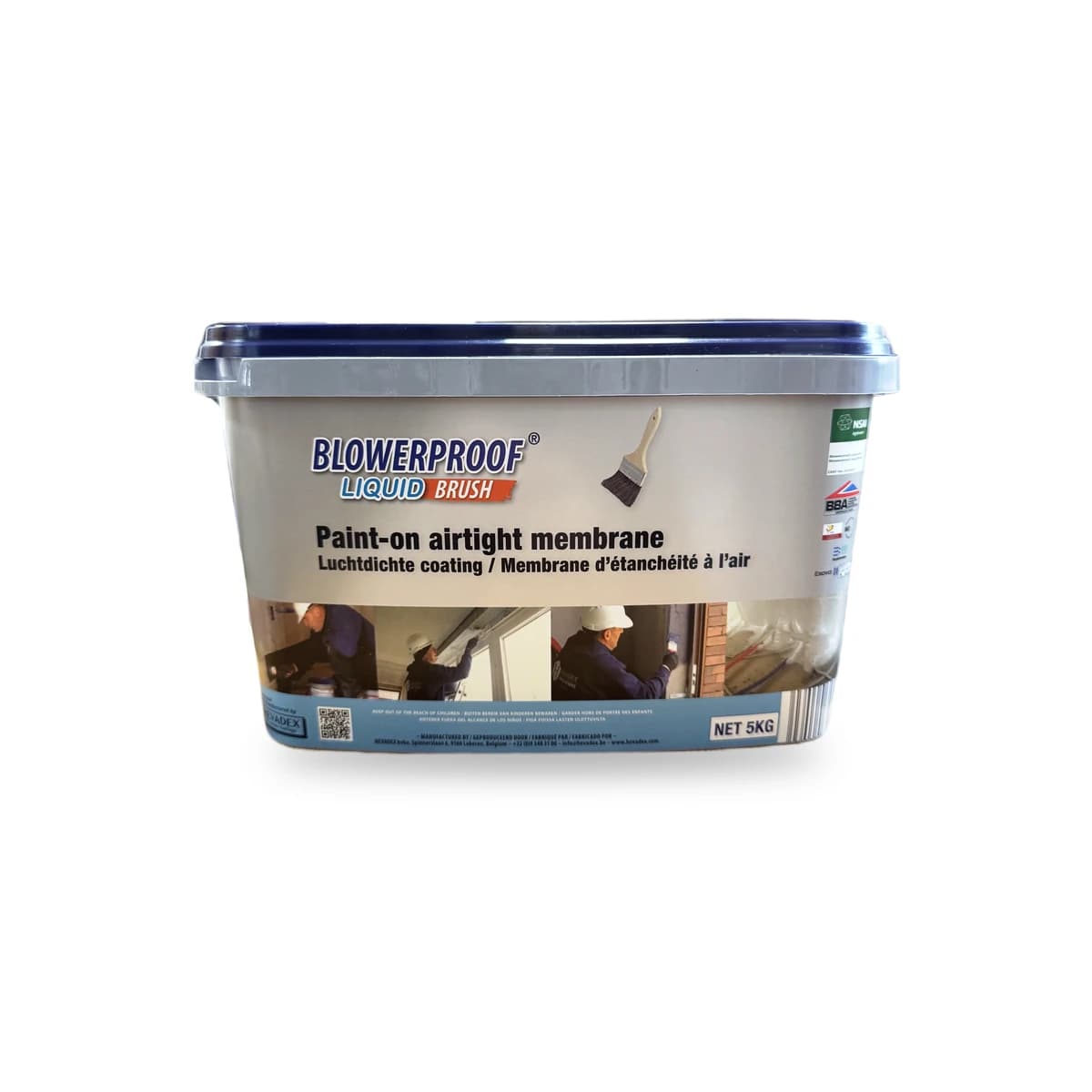 Tepama oro sandarumo membrana BLOWERPROOF Liquid Brush 5 kg
