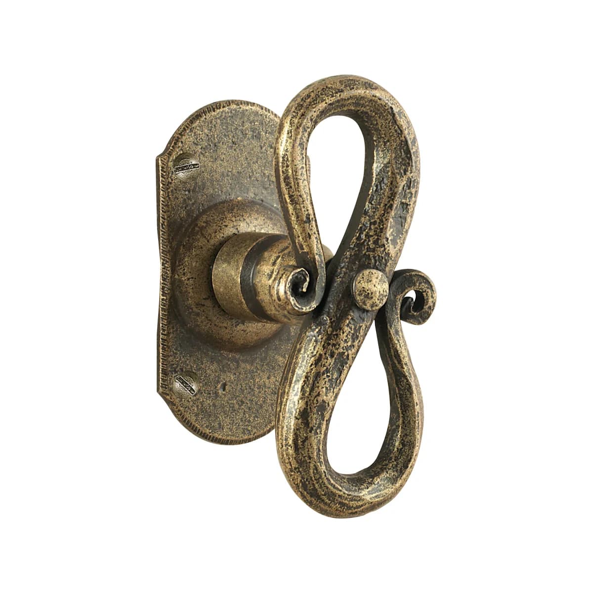 FM009 Kaltinė lango rankena – Antique Gold apdaila