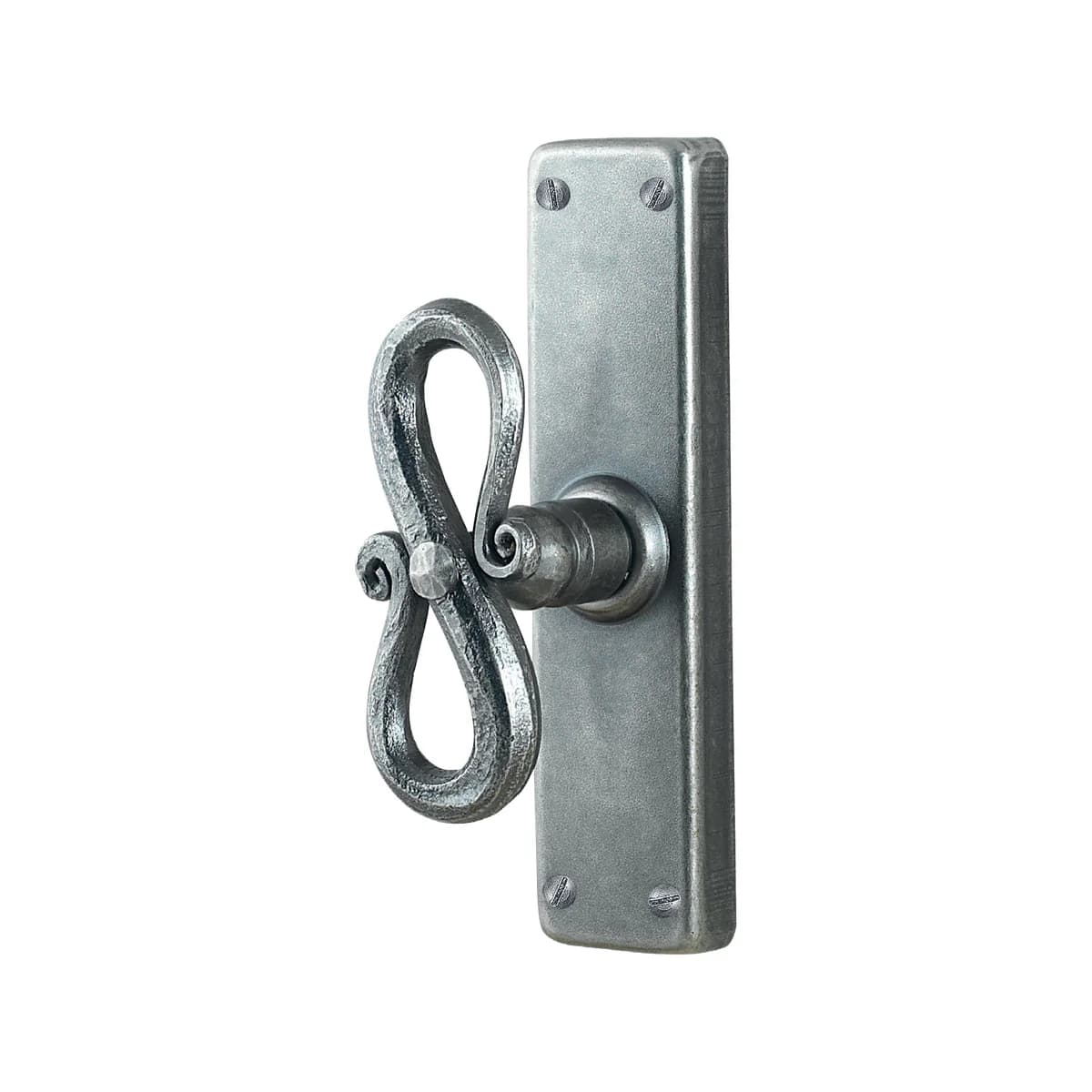 FM017 Kaltinė lango cremone rankena – Antique Silver apdaila