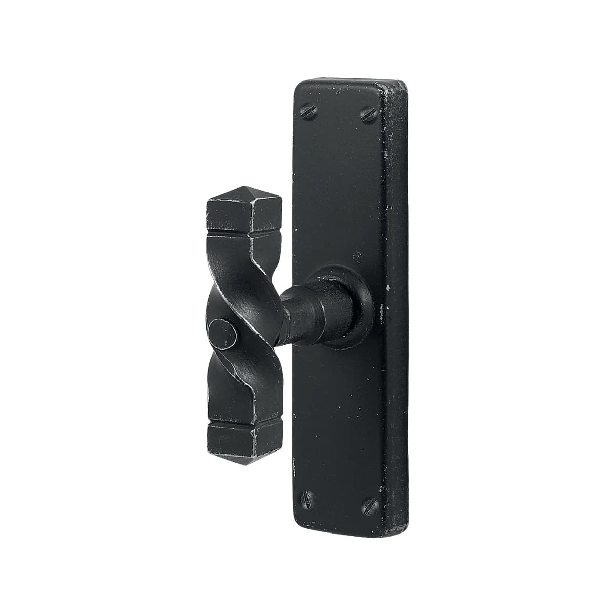 FM028 Kaltinė lango cremone rankena – Italian Black apdaila
