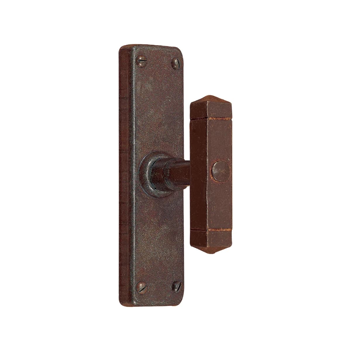 FM045 Kaltinė lango cremone rankena – Rust apdaila