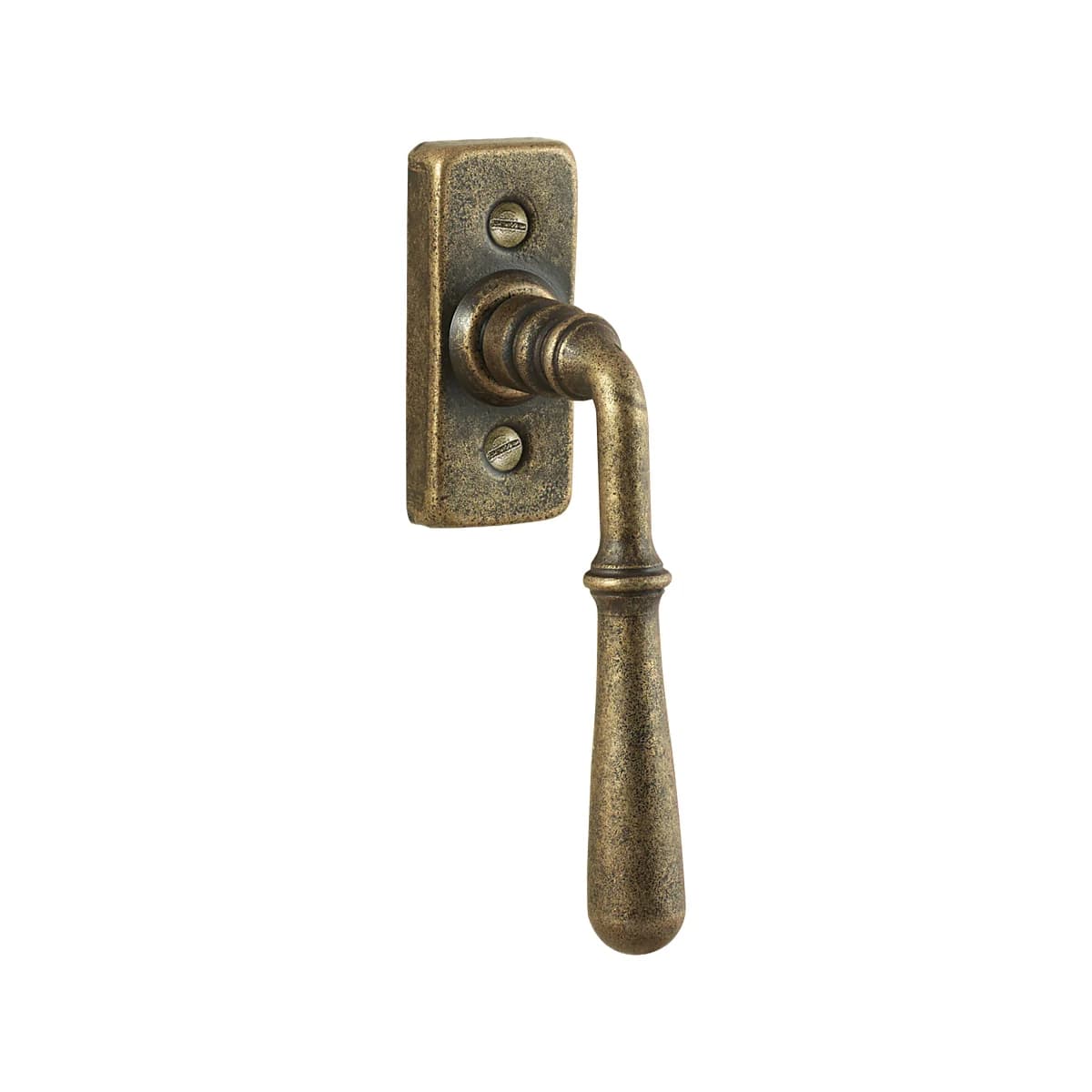 FM066 DK Kaltinė lango rankena – Antique Gold apdaila