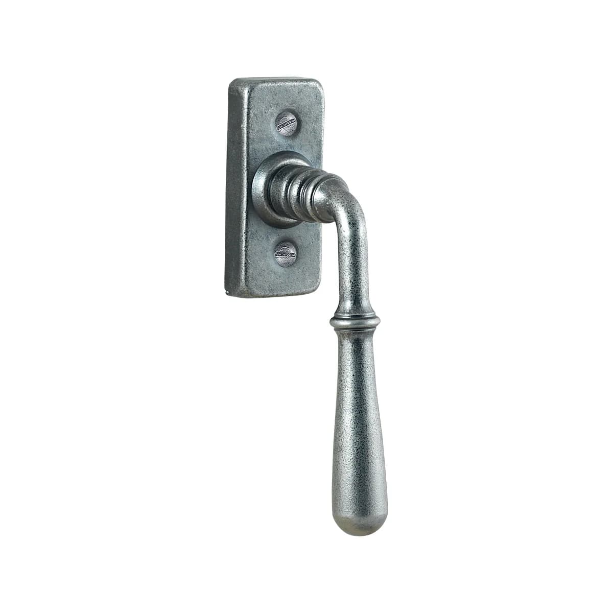 FM066 DK Kaltinė lango rankena – Antique Silver apdaila