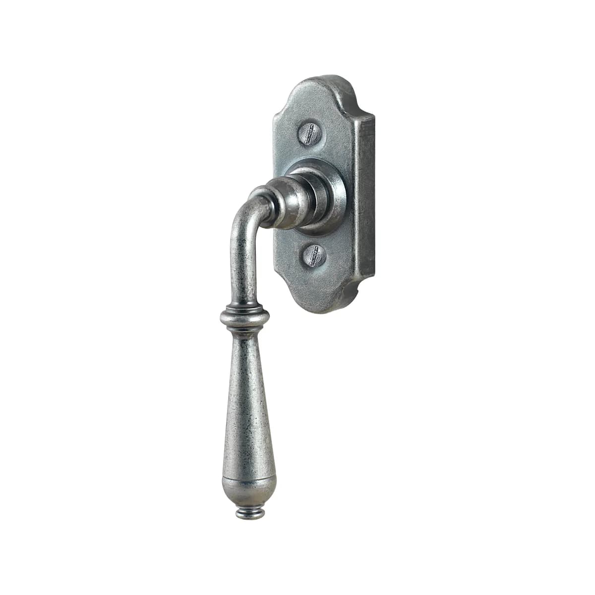 FM311 DK Kaltinė lango rankena – Antique Silver apdaila