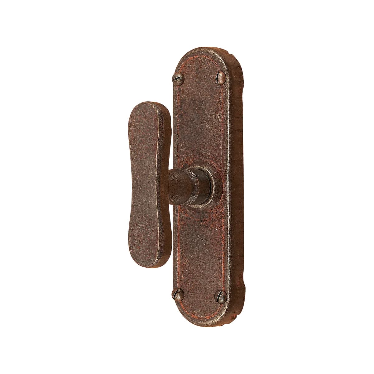 FM340 Kaltinė lango cremone rankena – Rust apdaila