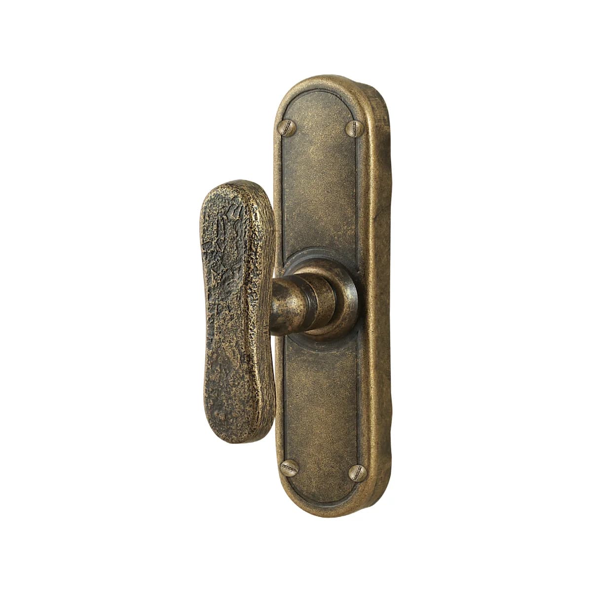 FM340 Kaltinė lango cremone rankena – Antique Gold apdaila