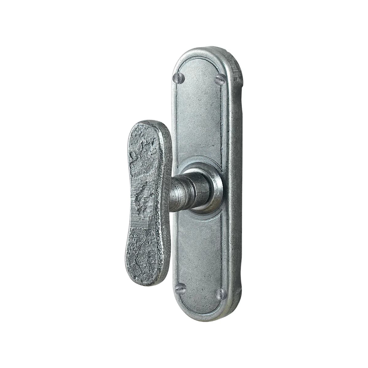 FM340 Kaltinė lango cremone rankena – Antique Silver apdaila