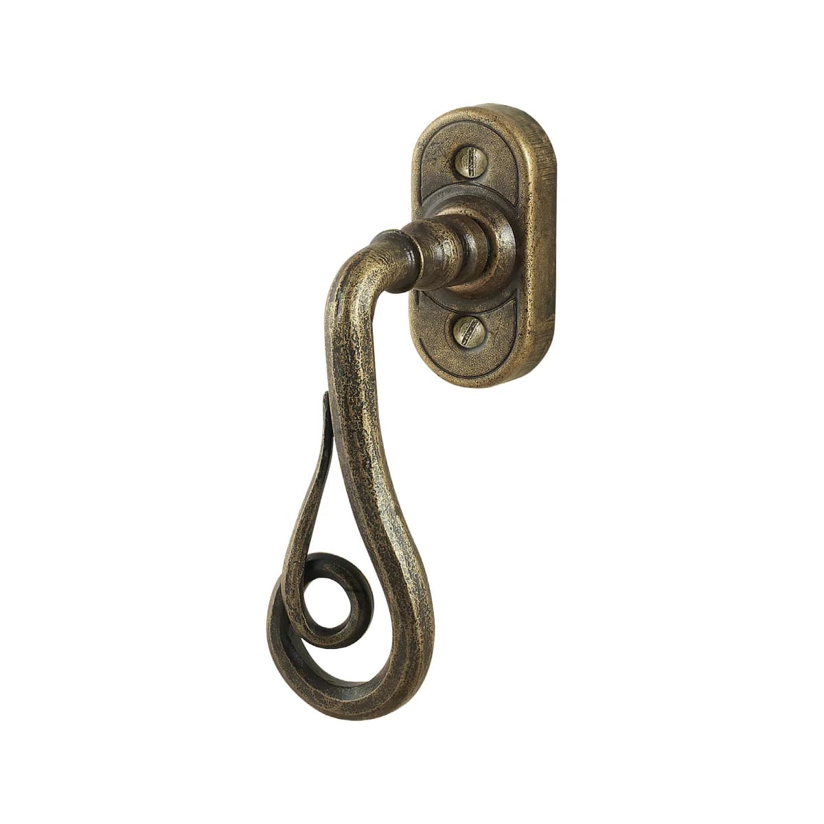 FM371 DK Kaltinė lango rankena – Antique Gold apdaila