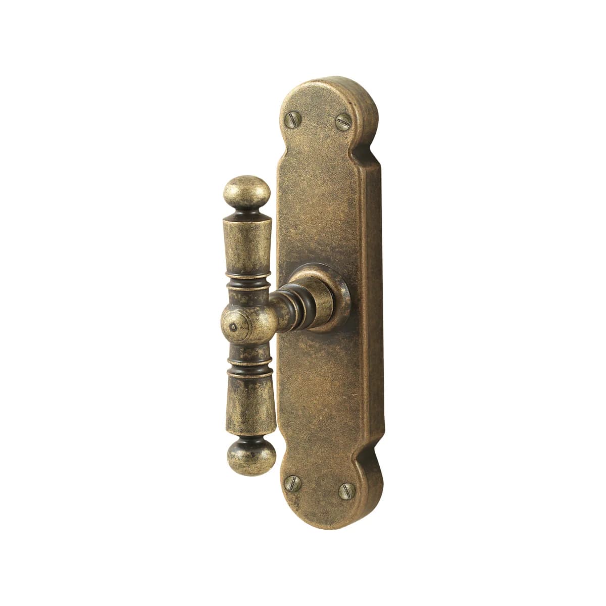 FM382 Kaltinė lango cremone rankena – Antique Gold apdaila