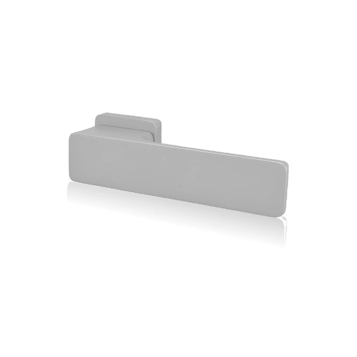 MINIMAL durų rankena ant 47 × 47 mm apyraktės, SNi nikelis matinis