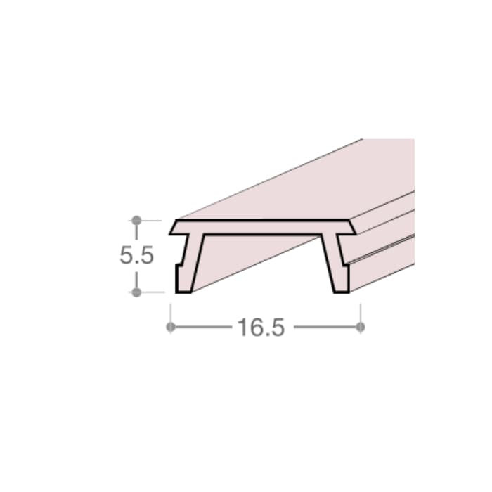 Profilis LED juostai Windlight E2 45°, 3 m – septinta nuotrauka