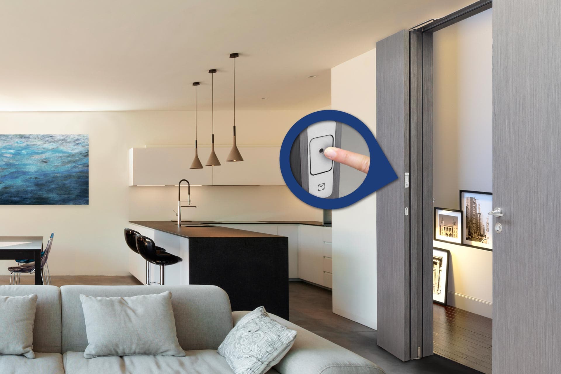 Magnetinis varčios fiksatorius Push and Go – antra nuotrauka