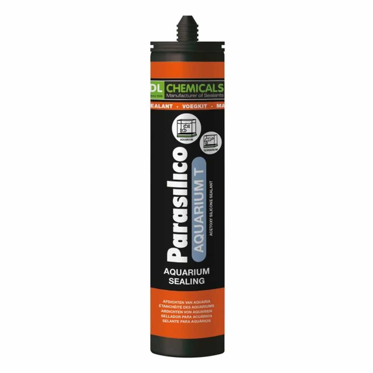 Silikonas akvariumams Parasilico Aquarium T 300 ml