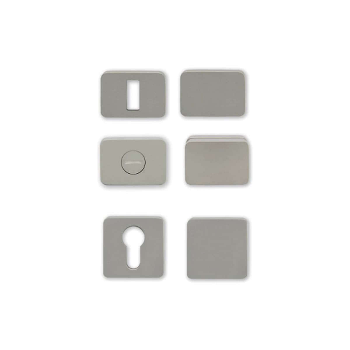Apatinės apyraktės raktui, WC ir cilindrui, MINIMAL, ERA, AUTOKLIKA rankenoms
