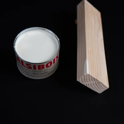 White melamine