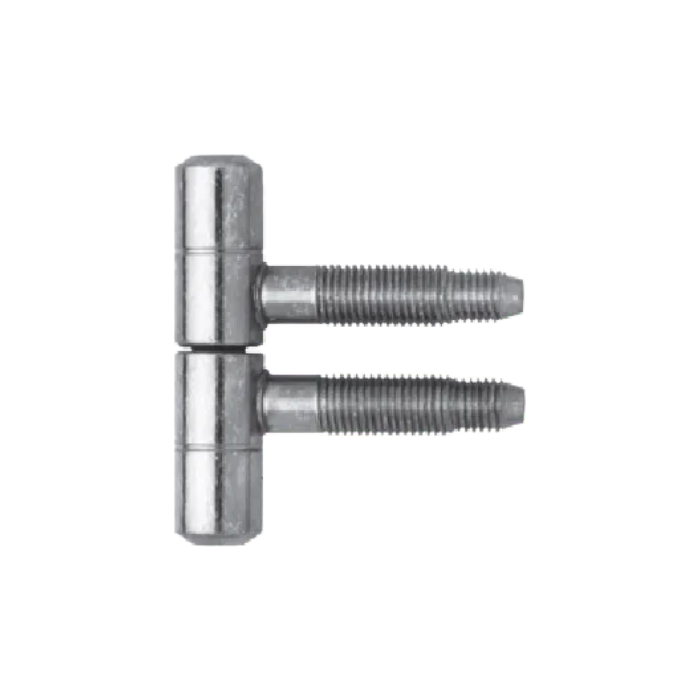 Įsukami vyriai D13 dviejų dalių Zinc