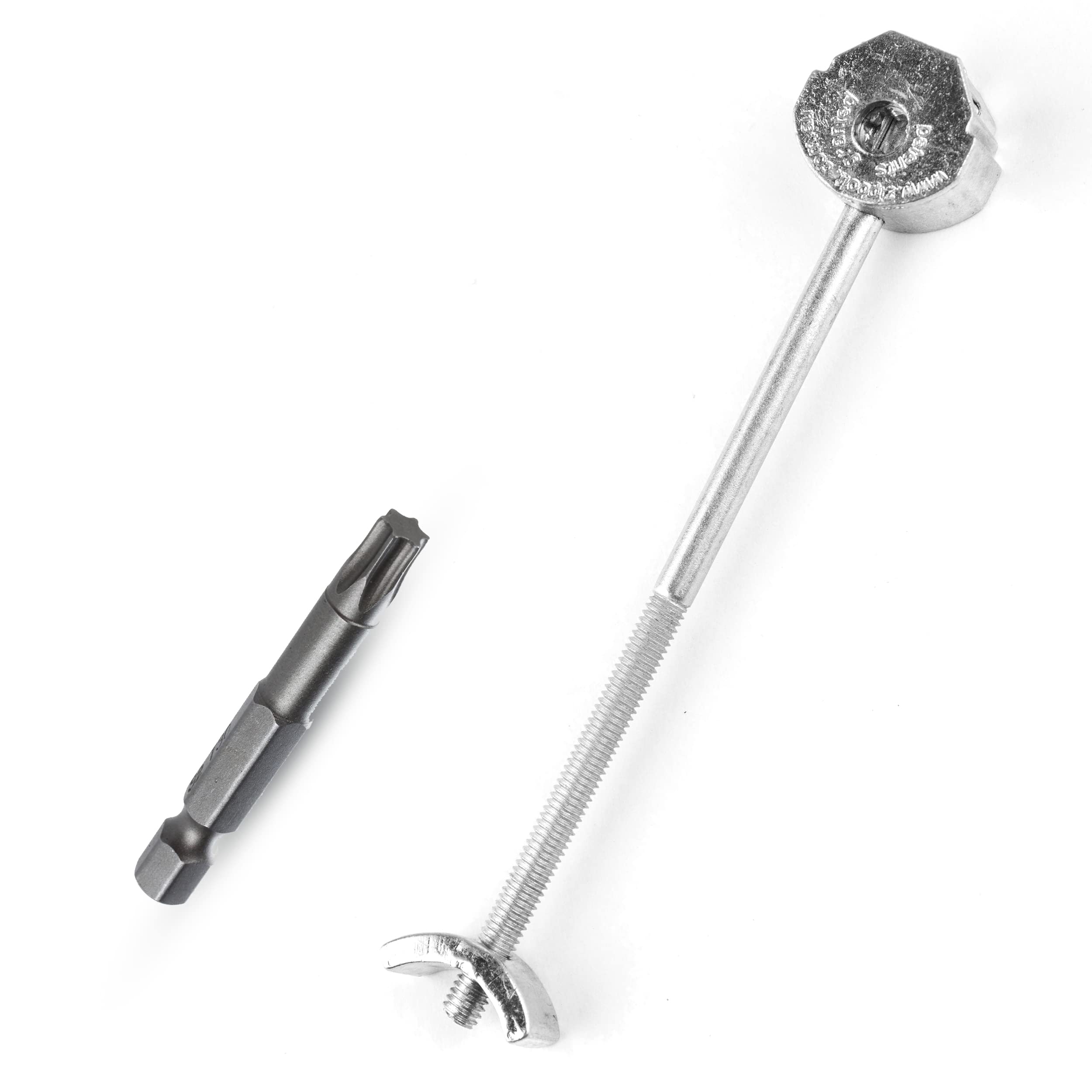 Sąvaržos stalviršių sujungimui ZIPBOLT ultra slim 100 mm