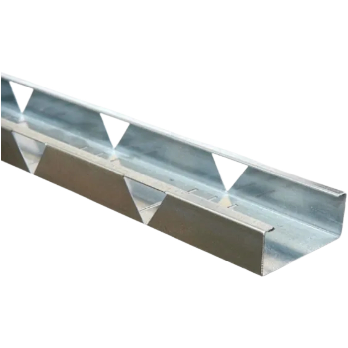 Lankstus išorinis CD gipso profilis Convex 60×27 mm (3 m)