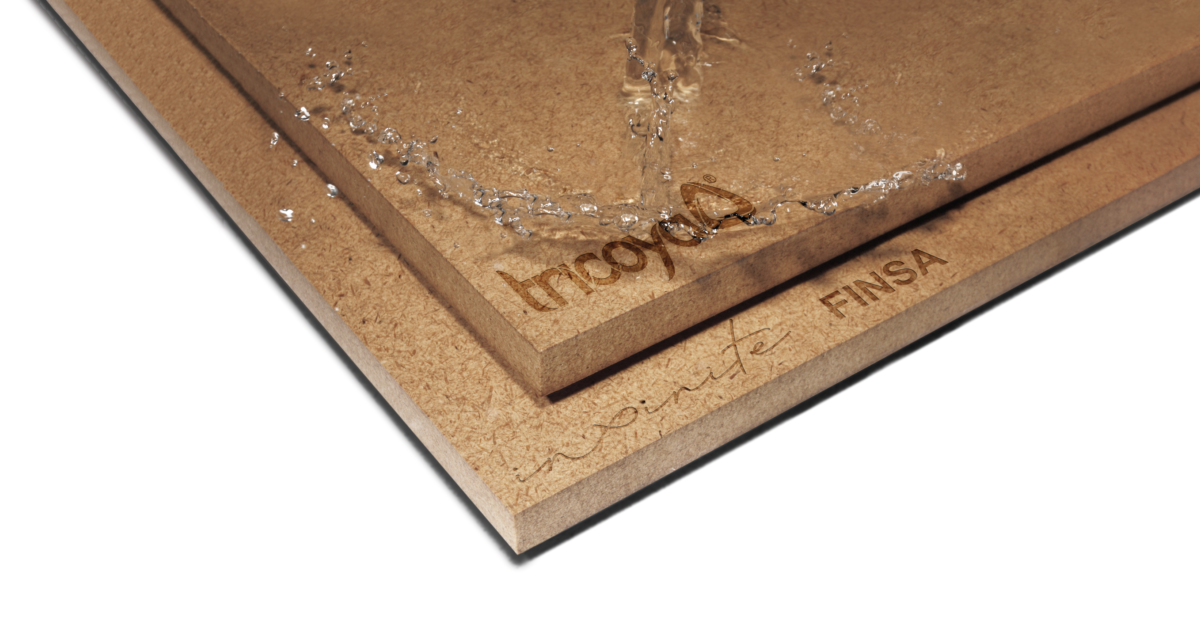 MDF plokštė atspari vandeniui Infinite Tricoya 3050x2200x6 mm