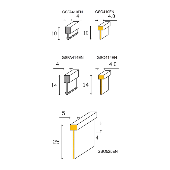 DECOpart H dekoratyviniai intarpai
