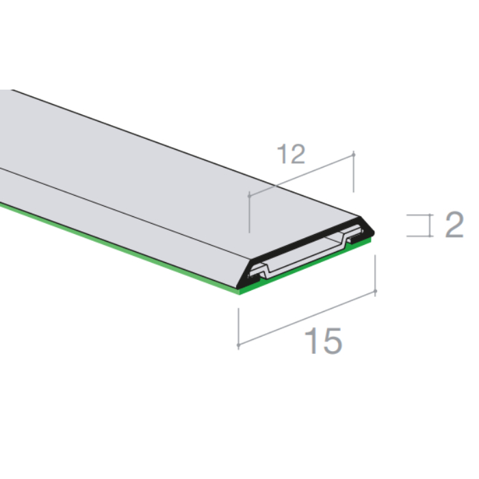 Profiliai stiklo dekoravimui FBS 2040