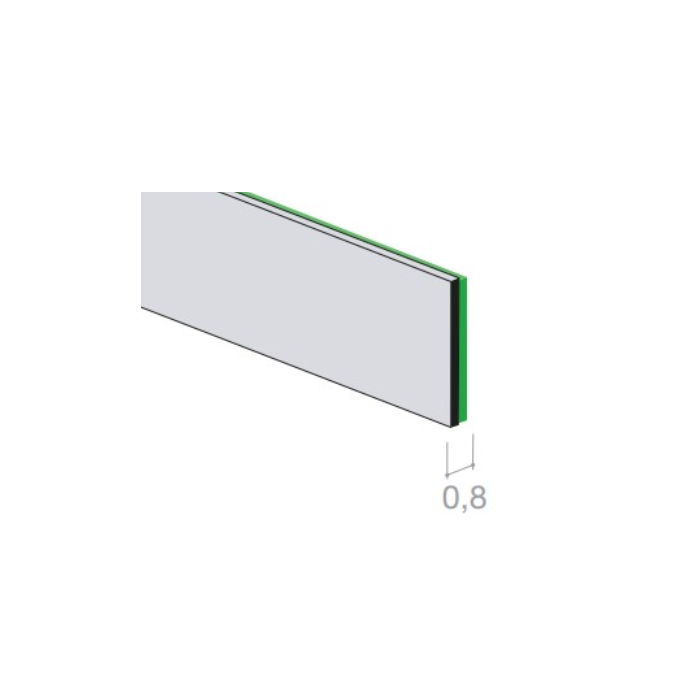 Dekoratyviniai aliuminio profiliai FBS 8000 BD